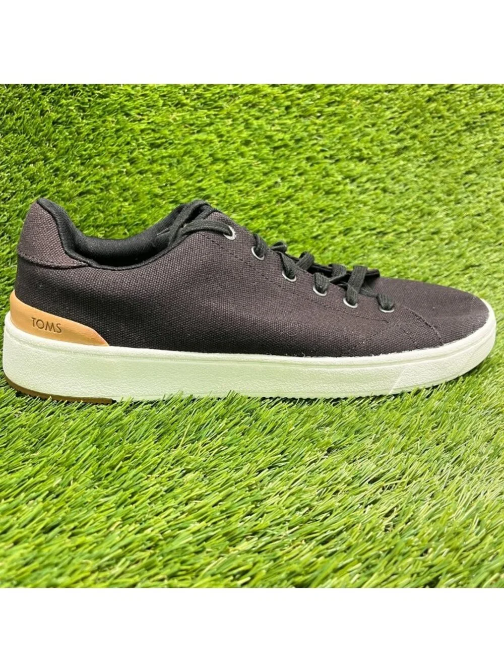 Toms Trvl Lite 2.0 Low Mens Size 11.5 Black Athletic Trainers Shoes Sneakers